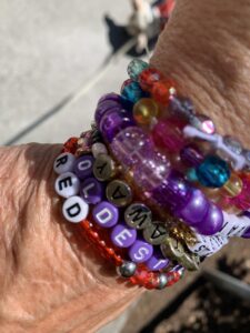 Friendship bracelets at the Taylor Swift concert