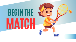 Begin the Junior Team Tennis Match